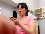 jerking off in front of Chinese therapist till it cum