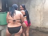 Open Bathing In Bikini Nepali Sexy Hot Girls